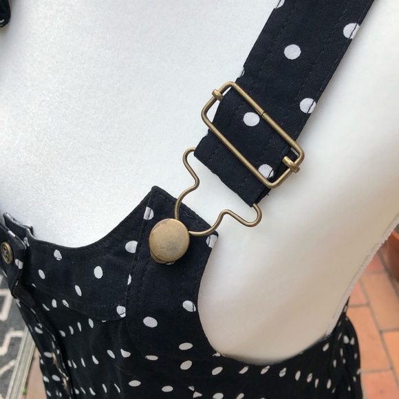 Polka dot overall dress - Picture 5 of 8